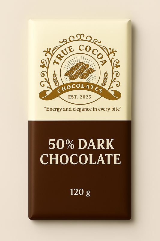 50% Dark chocolate
